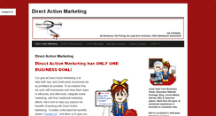 Desktop Screenshot of directactionmarketing.com
